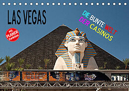 Kalender Las Vegas - Die bunte Welt der Casinos (Tischkalender 2022 DIN A5 quer) von Christian Hallweger