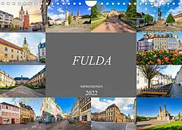 Kalender Fulda Impressionen (Wandkalender 2022 DIN A4 quer) von Dirk Meutzner