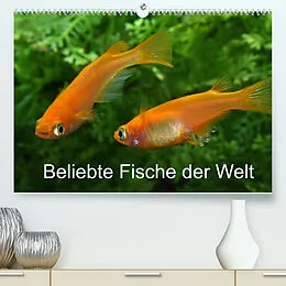 Kalender Beliebte Fische der Welt (Premium, hochwertiger DIN A2 Wandkalender 2022, Kunstdruck in Hochglanz) von Rudolf Pohlmann