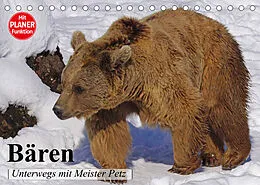 Kalender Bären. Unterwegs mit Meister Petz (Tischkalender 2022 DIN A5 quer) von Elisabeth Stanzer
