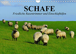 Kalender Schafe. Friedliche Rasentrimmer und Einschlafhilfen (Wandkalender 2022 DIN A4 quer) von Elisabeth Stanzer