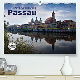 Kalender Pittoreskes Passau (Premium, hochwertiger DIN A2 Wandkalender 2022, Kunstdruck in Hochglanz) von U boeTtchEr