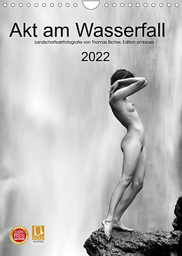 Kalender Akt am Wasserfall (Wandkalender 2022 DIN A4 hoch) von Thomas Bichler