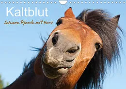 Kalender Kaltblut - schwere Pferde mit Herz (Wandkalender 2022 DIN A4 quer) von Meike Bölts