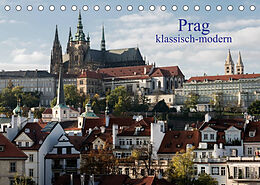 Kalender Prag, klassisch-modern (Tischkalender 2022 DIN A5 quer) von Herbert Redtenbacher