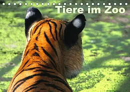 Kalender Tiere im Zoo (Tischkalender 2022 DIN A5 quer) von Antje Kügler