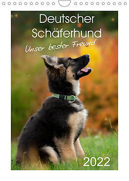 Kalender Deutscher Schäferhund - unser bester Freund (Wandkalender 2022 DIN A4 hoch) von Petra Schiller