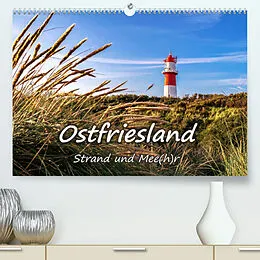 Kalender OSTFRIESLAND Strand und Mee(h)r (Premium, hochwertiger DIN A2 Wandkalender 2022, Kunstdruck in Hochglanz) von Andrea Dreegmeyer
