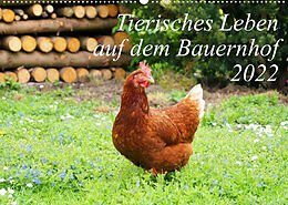 Kalender Tierisches Leben auf dem Bauernhof 2022 (Wandkalender 2022 DIN A2 quer) von Steffani Lehmann (Hrsg.)