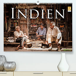 Kalender Alltag in Indien (Premium, hochwertiger DIN A2 Wandkalender 2022, Kunstdruck in Hochglanz) von Jens Benninghofen