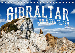 Kalender Gibraltar - der Affenfelsen (Tischkalender 2022 DIN A5 quer) von Carina Buchspies
