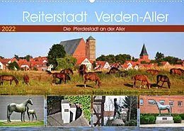 Kalender Reiterstadt Verden - Aller (Wandkalender 2022 DIN A2 quer) von Günther Klünder