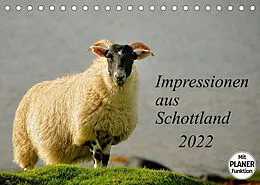 Kalender Impressionen aus Schottland (Tischkalender 2022 DIN A5 quer) von Kirsten und Holger Karius