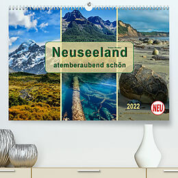 Kalender Neuseeland - atemberaubend schön (Premium, hochwertiger DIN A2 Wandkalender 2022, Kunstdruck in Hochglanz) von Peter Roder