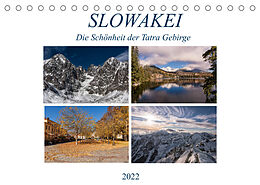 Kalender Slowakei - Die Schönheit der Tatra Gebirge (Tischkalender 2022 DIN A5 quer) von Gloria Correia Photography