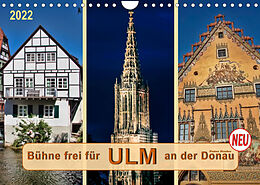 Kalender Bühne frei für Ulm an der Donau (Wandkalender 2022 DIN A4 quer) von Peter Roder