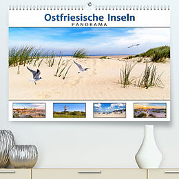 Kalender PANORAMA - Ostfriesische Inseln (Premium, hochwertiger DIN A2 Wandkalender 2022, Kunstdruck in Hochglanz) von Andrea Dreegmeyer