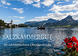 Kalender Salzkammergut - Die schönsten Seen Oberösterreichs (Wandkalender 2022 DIN A2 quer) von Hans Pfleger