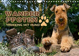 Kalender Wanderpfoten. Trekking mit Hund (Wandkalender 2022 DIN A4 quer) von Antje Becker