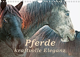 Kalender Pferde - kraftvolle Eleganz (Wandkalender 2022 DIN A4 quer) von Liselotte Brunner-Klaus