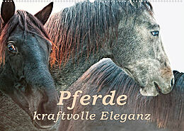 Kalender Pferde - kraftvolle Eleganz (Wandkalender 2022 DIN A2 quer) von Liselotte Brunner-Klaus