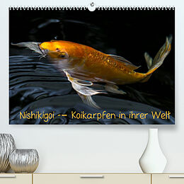 Kalender Nishikigoi  Koikarpfen in ihrer Welt (Premium, hochwertiger DIN A2 Wandkalender 2022, Kunstdruck in Hochglanz) von Erwin Renken