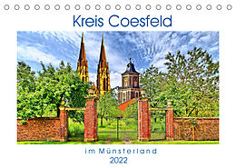 Kalender Kreis Coesfeld im Münsterland - Stadt Land Fluß (Tischkalender 2022 DIN A5 quer) von Paul Michalzik