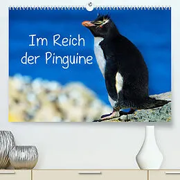 Kalender Im Reich der Pinguine (Premium, hochwertiger DIN A2 Wandkalender 2022, Kunstdruck in Hochglanz) von Hans-Gerhard Pfaff