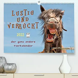Kalender Lustig und verrückt - der ganz andere Tierkalender (Premium, hochwertiger DIN A2 Wandkalender 2022, Kunstdruck in Hochglanz) von Peter Roder