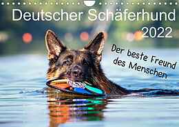 Kalender Deutscher Schäferhund - Der beste Freund des Menschen (Wandkalender 2022 DIN A4 quer) von Petra Schiller