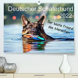 Kalender Deutscher Schäferhund - Der beste Freund des Menschen (Premium, hochwertiger DIN A2 Wandkalender 2022, Kunstdruck in Hochglanz) von Petra Schiller