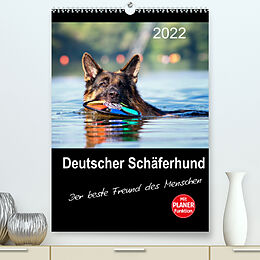 Kalender Deutscher Schäferhund - Der beste Freund des Menschen (Premium, hochwertiger DIN A2 Wandkalender 2022, Kunstdruck in Hochglanz) von Petra Schiller