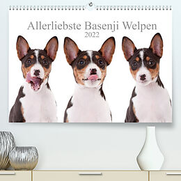 Kalender Allerliebste Basenji Welpen 2022 (Premium, hochwertiger DIN A2 Wandkalender 2022, Kunstdruck in Hochglanz) von Angelika Joswig
