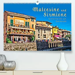 Kalender Malcesine und Sirmione, Schönheiten am Gardasee (Premium, hochwertiger DIN A2 Wandkalender 2022, Kunstdruck in Hochglanz) von Peter Roder