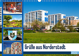 Kalender Grüße aus Norderstedt (Wandkalender 2022 DIN A3 quer) von D.E.T. photo impressions