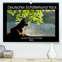 Kalender Deutscher Schäferhund Yack  Auf dem Weg zum Teenager (Premium, hochwertiger DIN A2 Wandkalender 2022, Kunstdruck in Hochglanz) von Petra Schiller