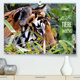 Kalender Wilde Tiere Indiens (Premium, hochwertiger DIN A2 Wandkalender 2022, Kunstdruck in Hochglanz) von Manfred Bergermann