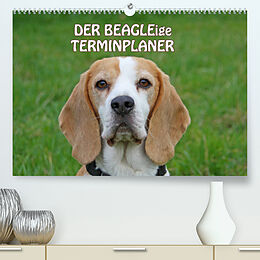 Kalender DER BEAGLEige TERMINPLANER (Premium, hochwertiger DIN A2 Wandkalender 2022, Kunstdruck in Hochglanz) von Antje Lindert-Rottke