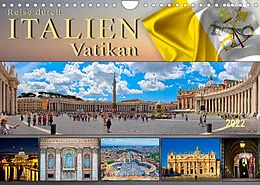 Kalender Reise durch Italien Vatikan (Wandkalender 2022 DIN A4 quer) von Peter Roder