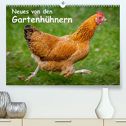 Kalender Neues von den Gartenhühnern (Premium, hochwertiger DIN A2 Wandkalender 2022, Kunstdruck in Hochglanz) von Britta Berkenkamp
