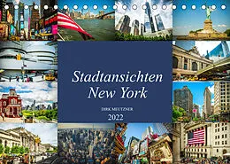 Kalender Stadtansichten New York (Tischkalender 2022 DIN A5 quer) von Dirk Meutzner