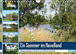 Kalender Ein Sommer im Havelland - Spaziergang entlang am Havelradweg (Wandkalender 2022 DIN A4 quer) von Anja Frost