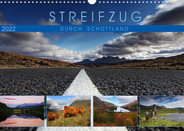 Kalender Streifzug durch Schottland (Wandkalender 2022 DIN A3 quer) von Martina Cross