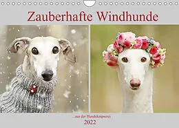 Kalender Zauberhafte Windhunde (Wandkalender 2022 DIN A4 quer) von Kathrin Köntopp