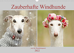 Kalender Zauberhafte Windhunde (Wandkalender 2022 DIN A3 quer) von Kathrin Köntopp