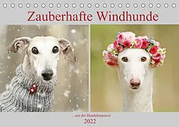 Kalender Zauberhafte Windhunde (Tischkalender 2022 DIN A5 quer) von Kathrin Köntopp