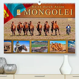 Kalender Reise durch Asien - Mongolei (Premium, hochwertiger DIN A2 Wandkalender 2022, Kunstdruck in Hochglanz) von Peter Roder