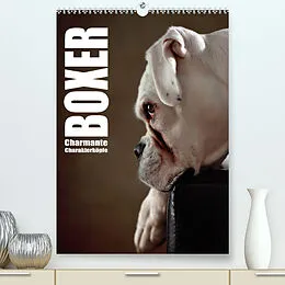 Kalender Boxer - Charmante Charakterköpfe (Premium, hochwertiger DIN A2 Wandkalender 2022, Kunstdruck in Hochglanz) von Jana Behr