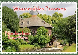 Kalender Wassermühlen Panorama Niederrhein Brüggen-Wegberg (Tischkalender 2022 DIN A5 quer) von Michael Jäger, mitifoto