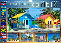 Kalender Reise in die Karibik - von den Bahamas bis Aruba (Wandkalender 2022 DIN A4 quer) von Peter Roder